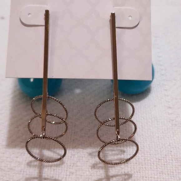 Kelly & Katie... Gold-Tone 3 Mini Hoop Earrings - Picture 2 of 6